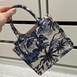 H&M small tote bag in cute like Dior print